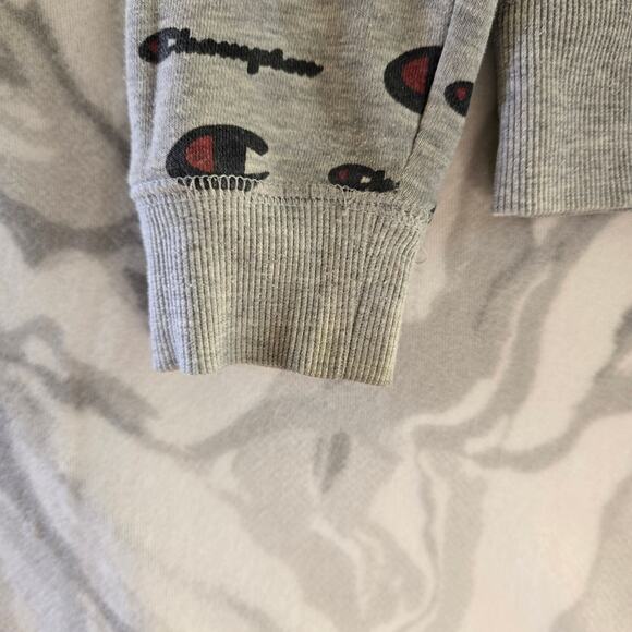 Champion Hoodie Boys Grey Size L - Picture 4 of 10
